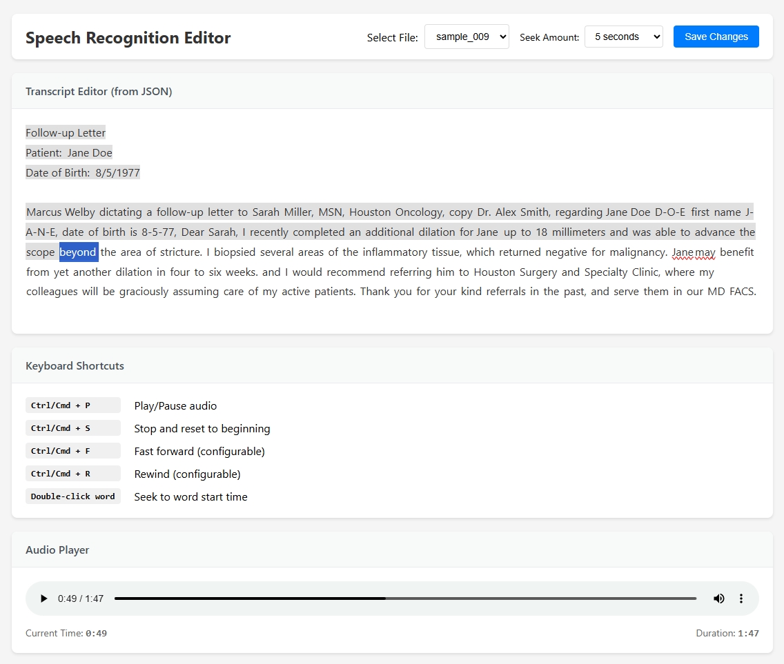 SR Editor
