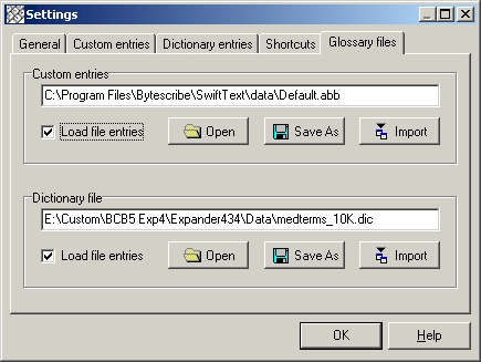 import shorthand into swifttext