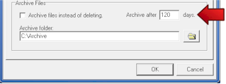 File:DocShuttle Administrator Settings Advanced Archive.png